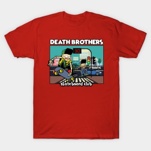 death brothers skateboard club T-Shirt